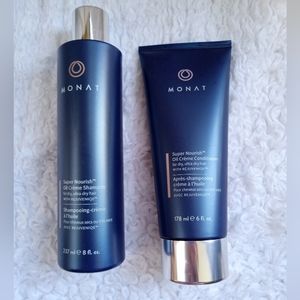 NEW Monat Super Nourish Oil Crème Shampoo and Monat Conditioner